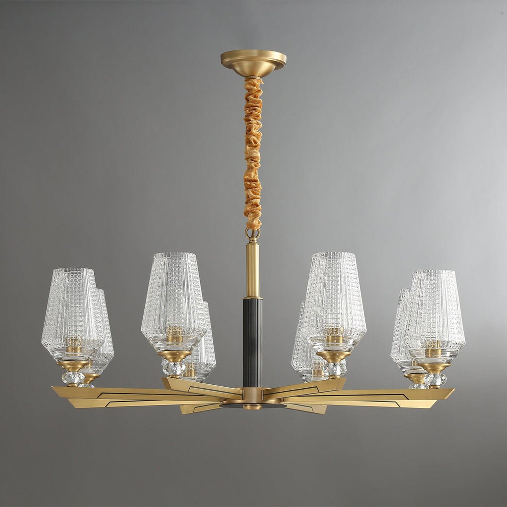 Astra Lustre Hexa en Laiton de Luxe - Neutralighting