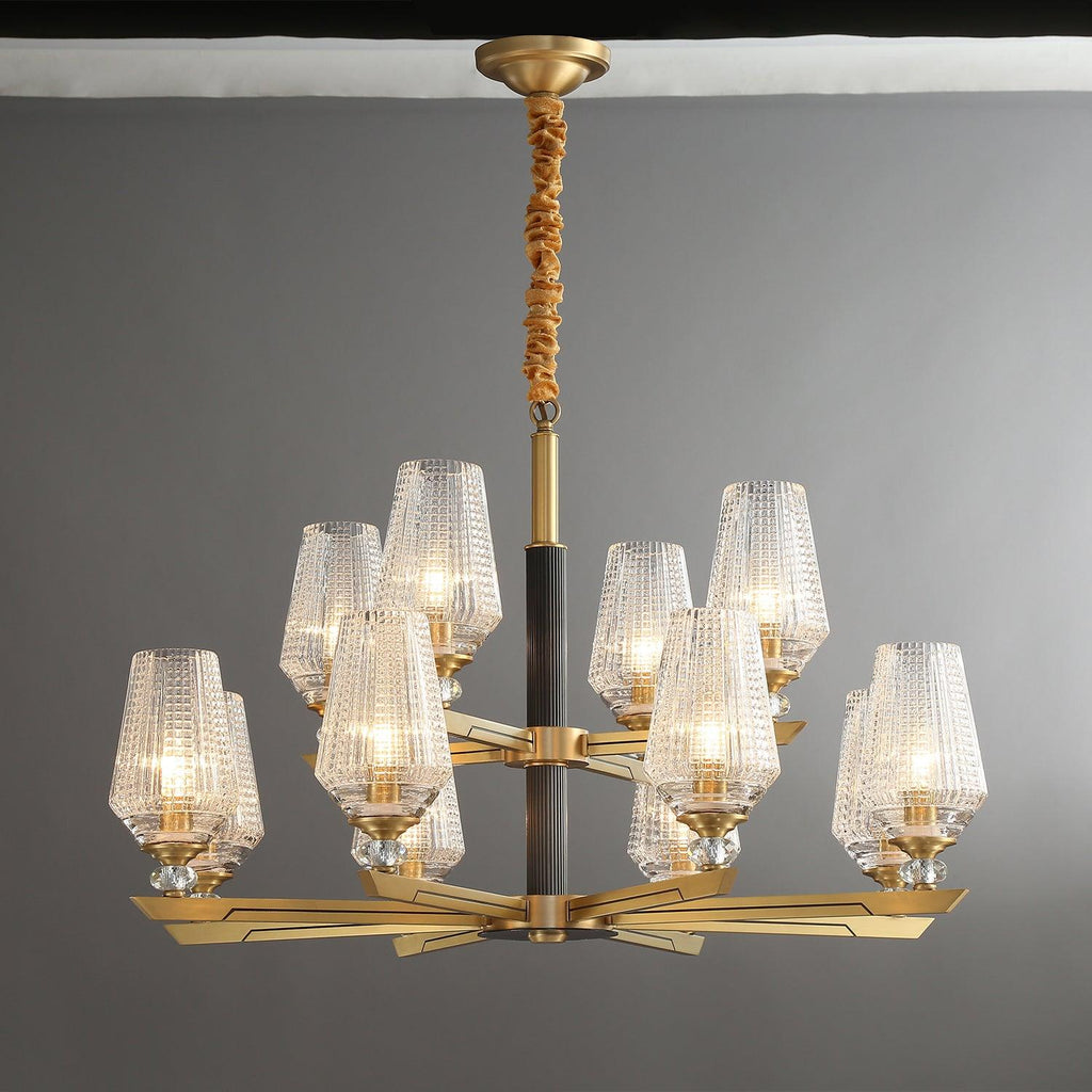 Astra Lustre Hexa en Laiton de Luxe - Neutralighting
