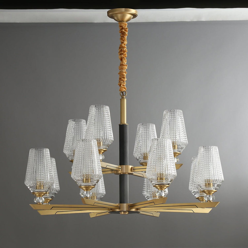 Astra Lustre Hexa en Laiton de Luxe - Neutralighting