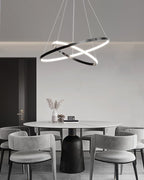 Arthaila Chandelier Anneaux Modernes Minimalistes en Laiton - Neutralighting