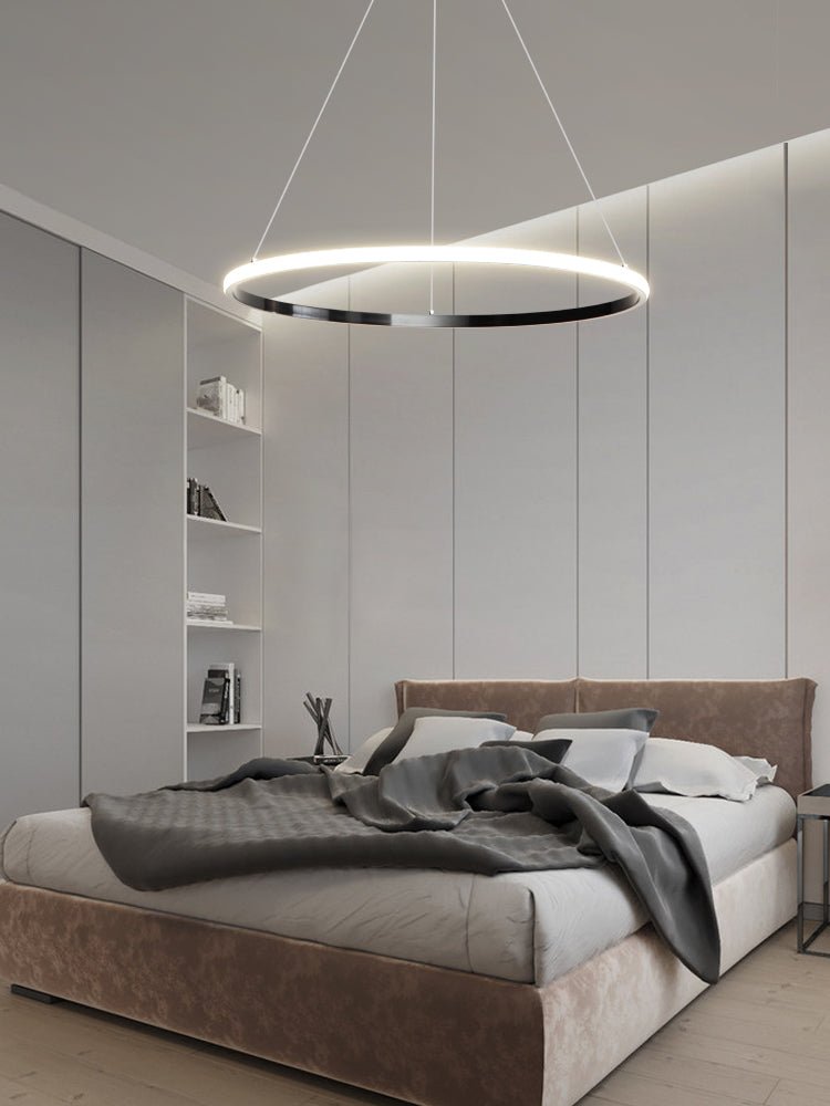 Arthaila Chandelier Anneaux Modernes Minimalistes en Laiton - Neutralighting
