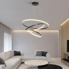 Arthaila Chandelier Anneaux Modernes Minimalistes en Laiton - Neutralighting