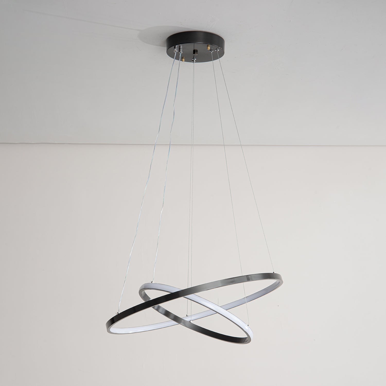 Arthaila Chandelier Anneaux Modernes Minimalistes en Laiton - Neutralighting