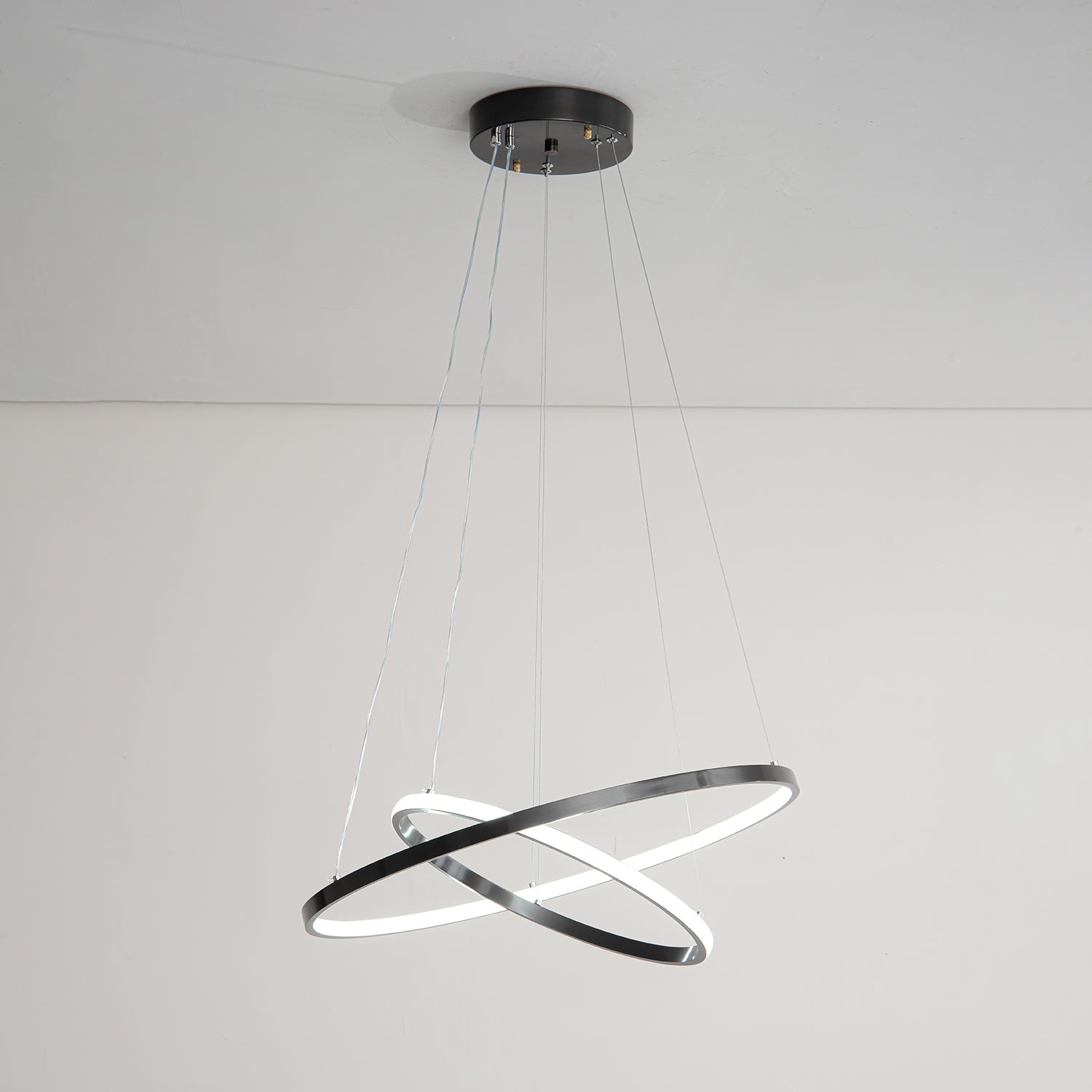 Arthaila Chandelier Anneaux Modernes Minimalistes en Laiton - Neutralighting