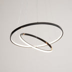 Arthaila Chandelier Anneaux Modernes Minimalistes en Laiton - Neutralighting