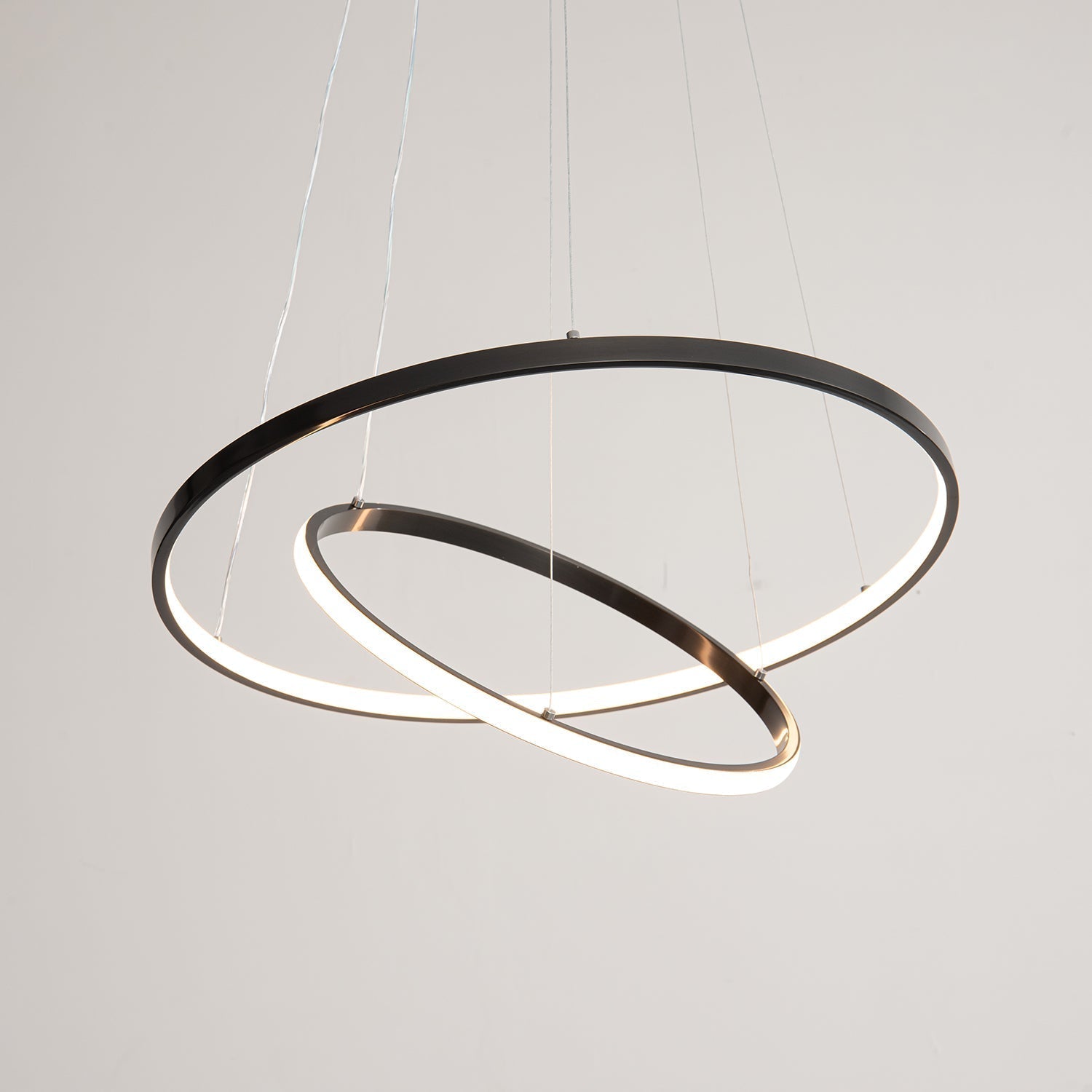 Arthaila Chandelier Anneaux Modernes Minimalistes en Laiton - Neutralighting