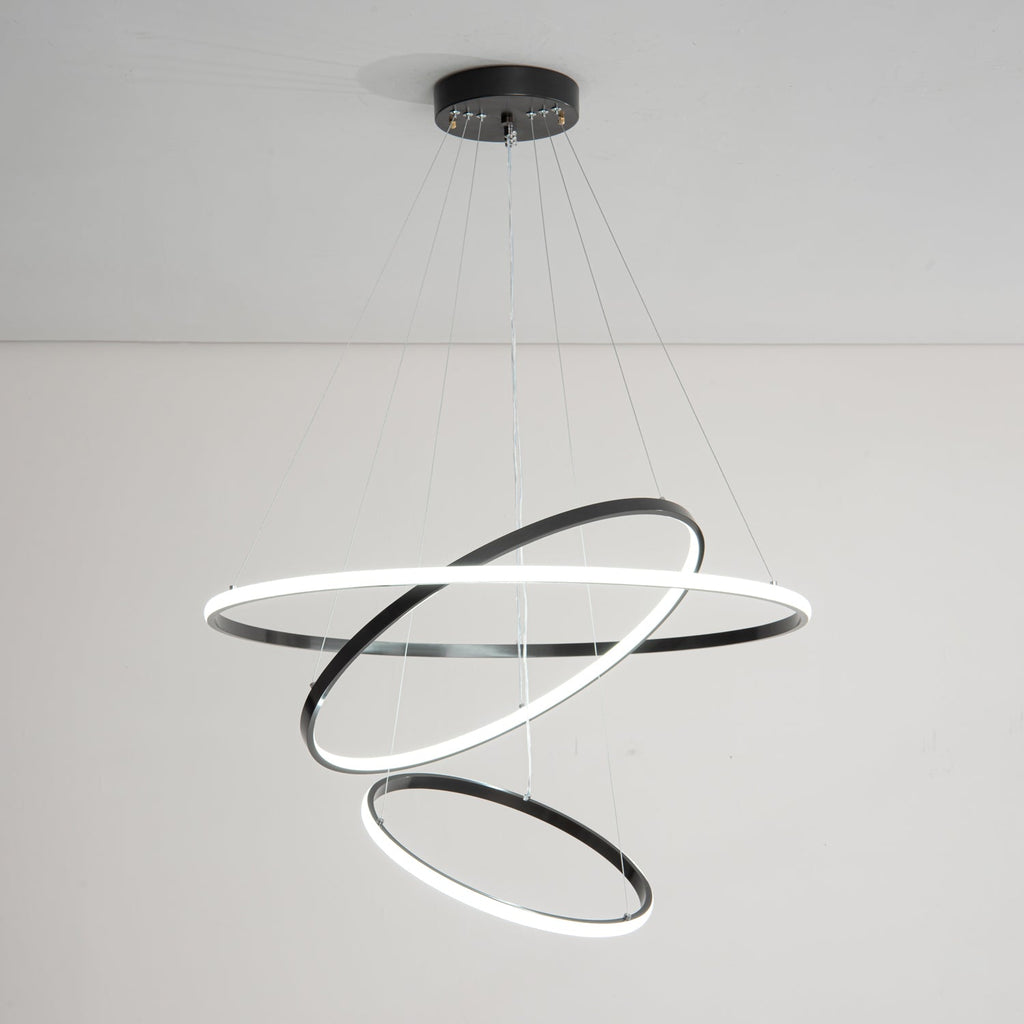 Arthaila Chandelier Anneaux Modernes Minimalistes en Laiton - Neutralighting