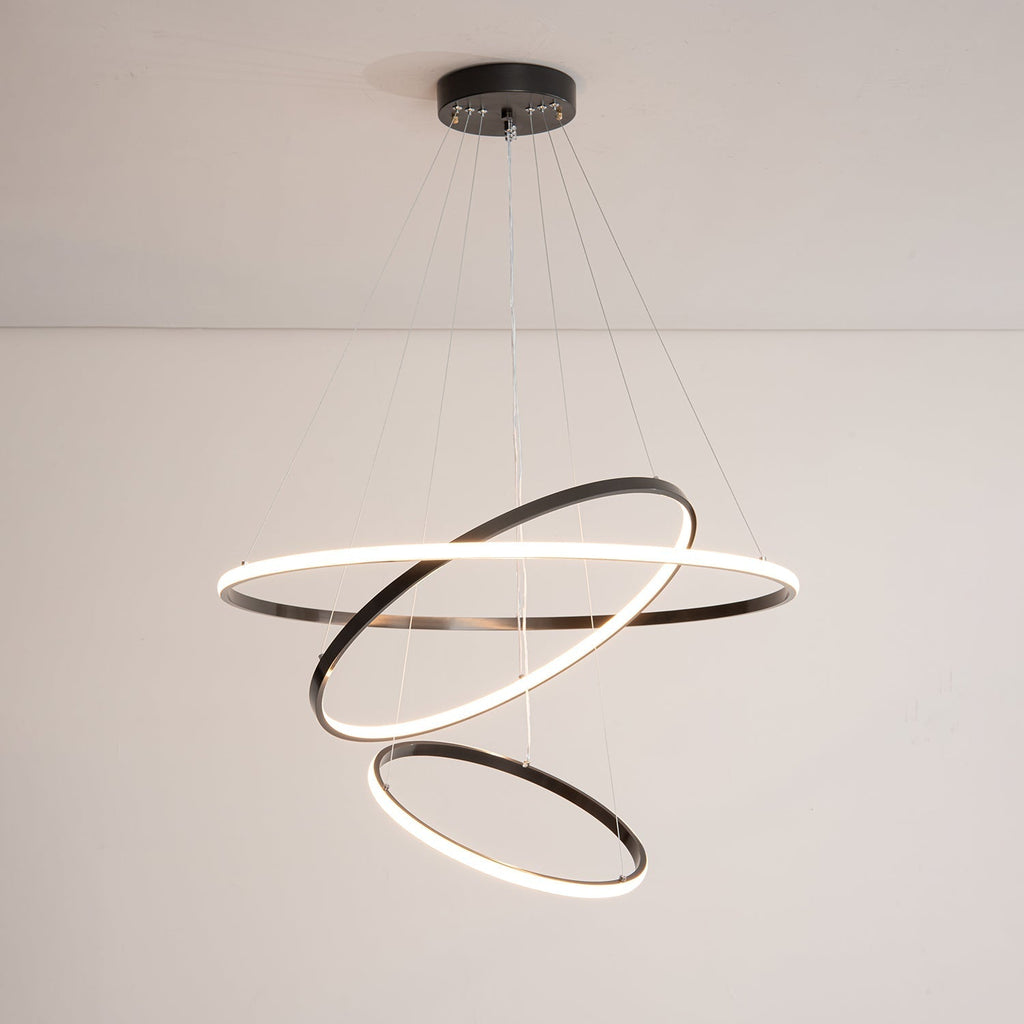 Arthaila Chandelier Anneaux Modernes Minimalistes en Laiton - Neutralighting