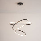 Arthaila Chandelier Anneaux Modernes Minimalistes en Laiton - Neutralighting