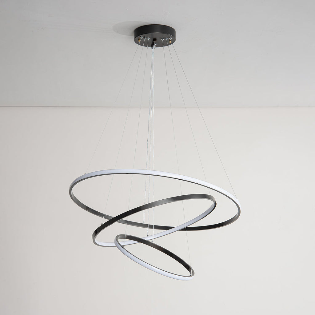 Arthaila Chandelier Anneaux Modernes Minimalistes en Laiton - Neutralighting