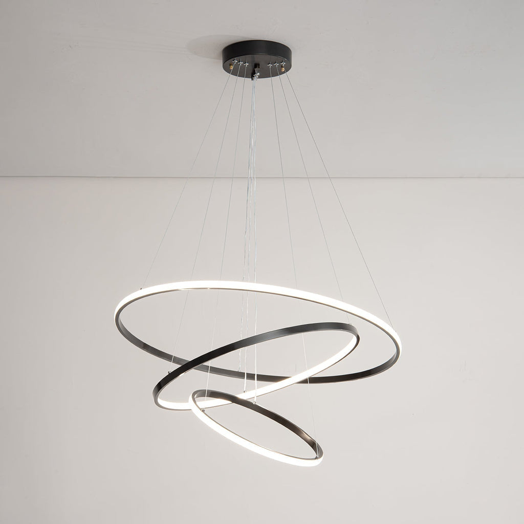 Arthaila Chandelier Anneaux Modernes Minimalistes en Laiton - Neutralighting