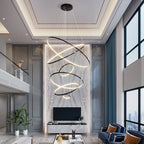 Arthaila Chandelier Anneaux Modernes Minimalistes en Laiton - Neutralighting