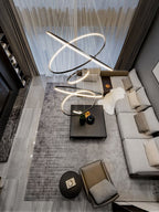 Arthaila Chandelier Anneaux Modernes Minimalistes en Laiton - Neutralighting