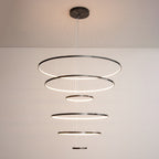 Arthaila Chandelier Anneaux Modernes Minimalistes en Laiton - Neutralighting