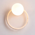 Idoryra Applique Murale Moderne en Travertin - Neutralighting