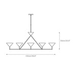 Ulveleth Lustre Métal Linéaire Minimaliste Moderne - Neutralighting