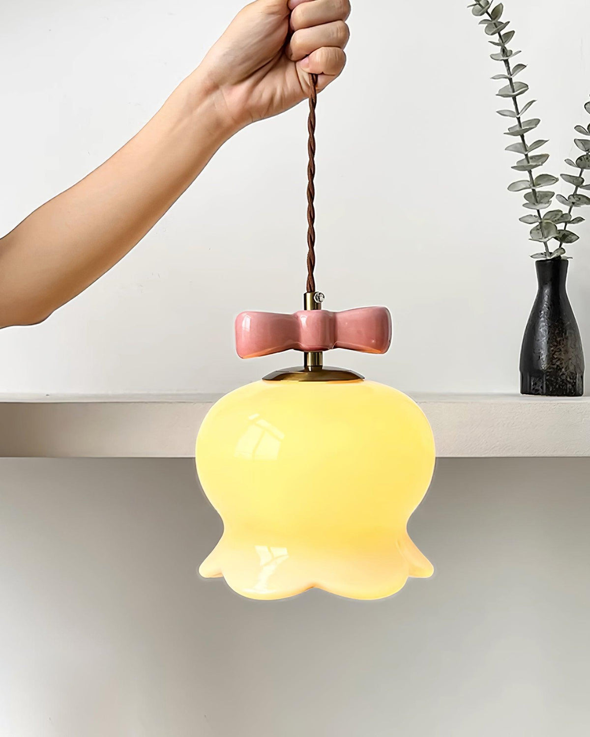 Orto Suspension Cloches de Fleurs avec Nœud - Neutralighting