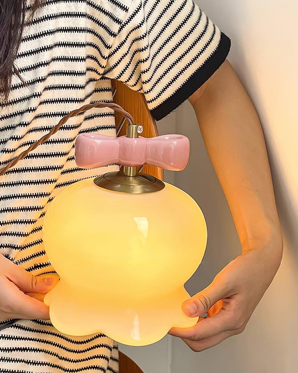 Orto Suspension Cloches de Fleurs avec Nœud - Neutralighting