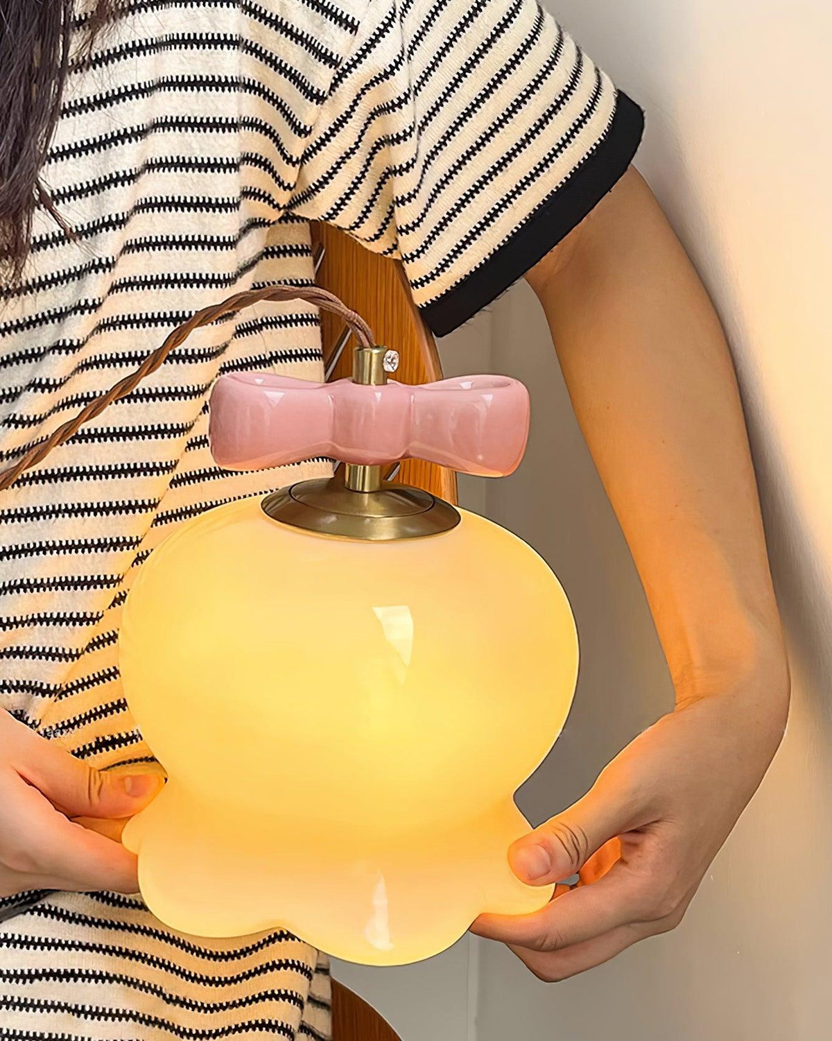 Orto Suspension Cloches de Fleurs avec Nœud - Neutralighting
