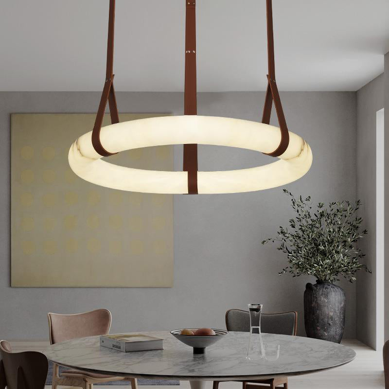 Luste Chandeliers Modernes en Albâtre - Neutralighting