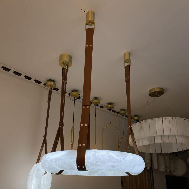 Luste Chandeliers Modernes en Albâtre - Neutralighting