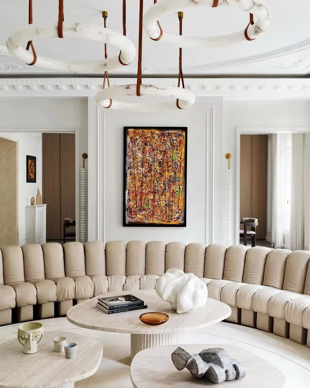 Luste Chandeliers Modernes en Albâtre - Neutralighting