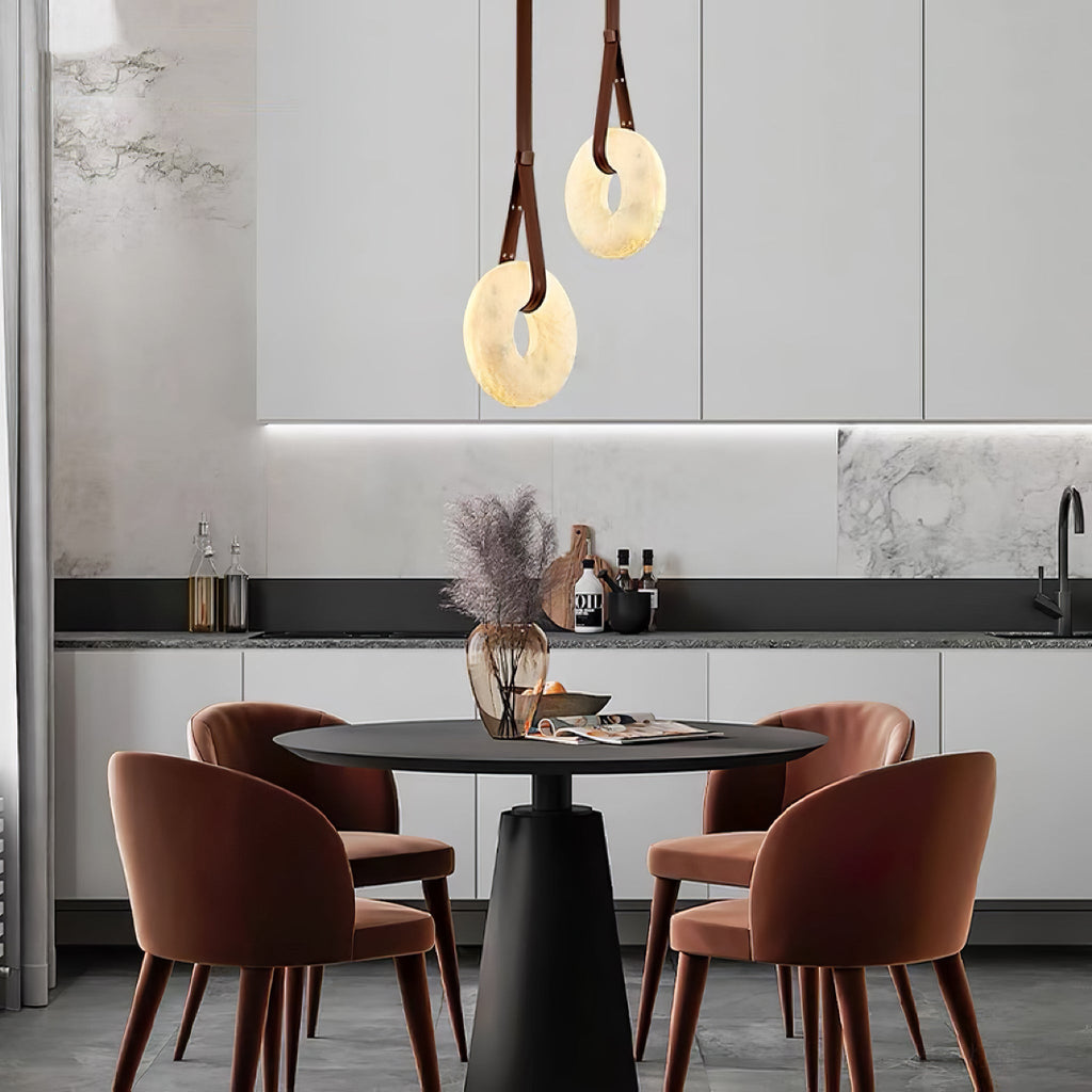 Luste Chandeliers Modernes en Albâtre - Neutralighting