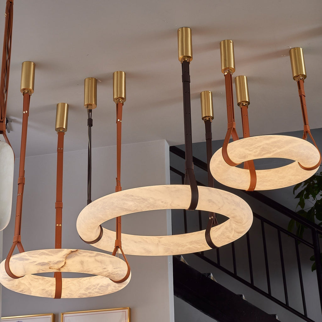 Luste Chandeliers Modernes en Albâtre - Neutralighting