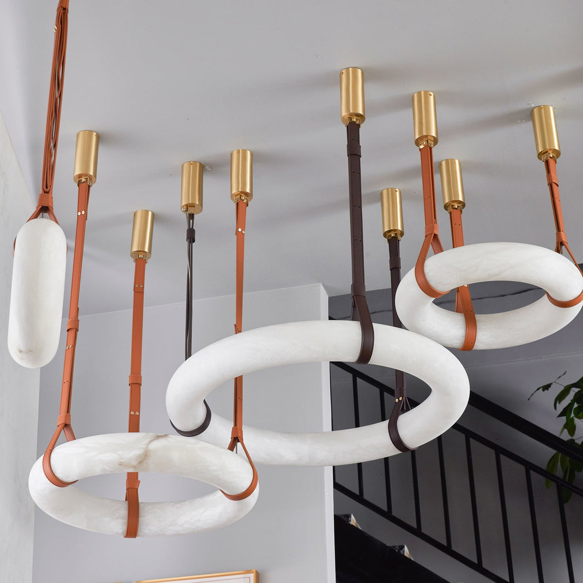 Luste Chandeliers Modernes en Albâtre - Neutralighting