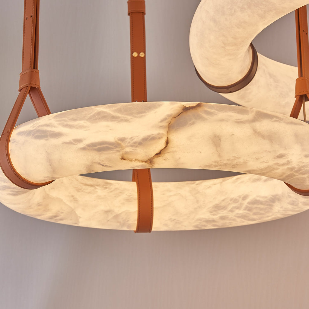 Luste Chandeliers Modernes en Albâtre - Neutralighting
