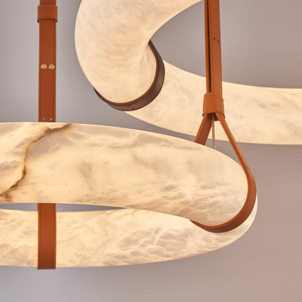 Luste Chandeliers Modernes en Albâtre - Neutralighting