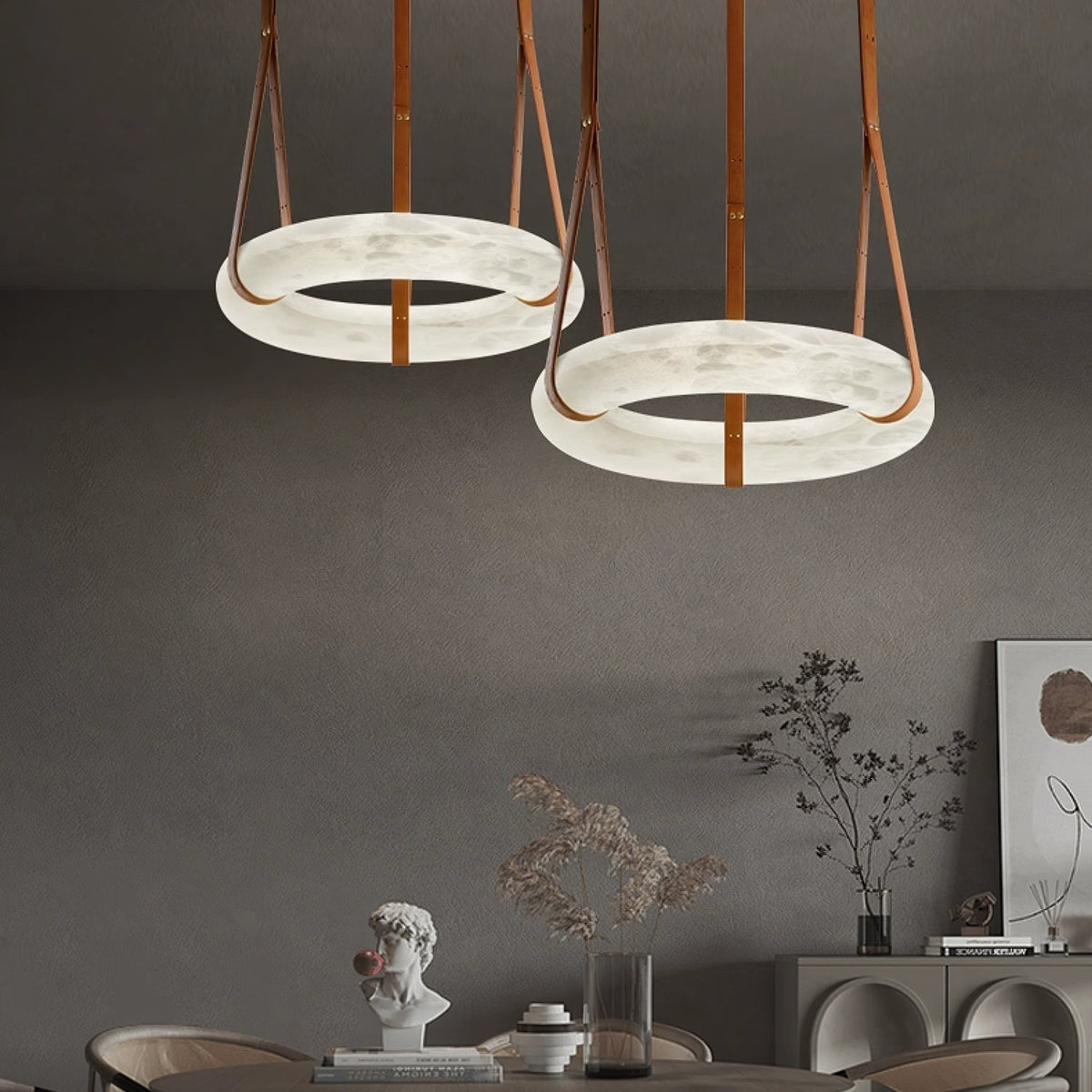 Luste Chandeliers Modernes en Albâtre - Neutralighting