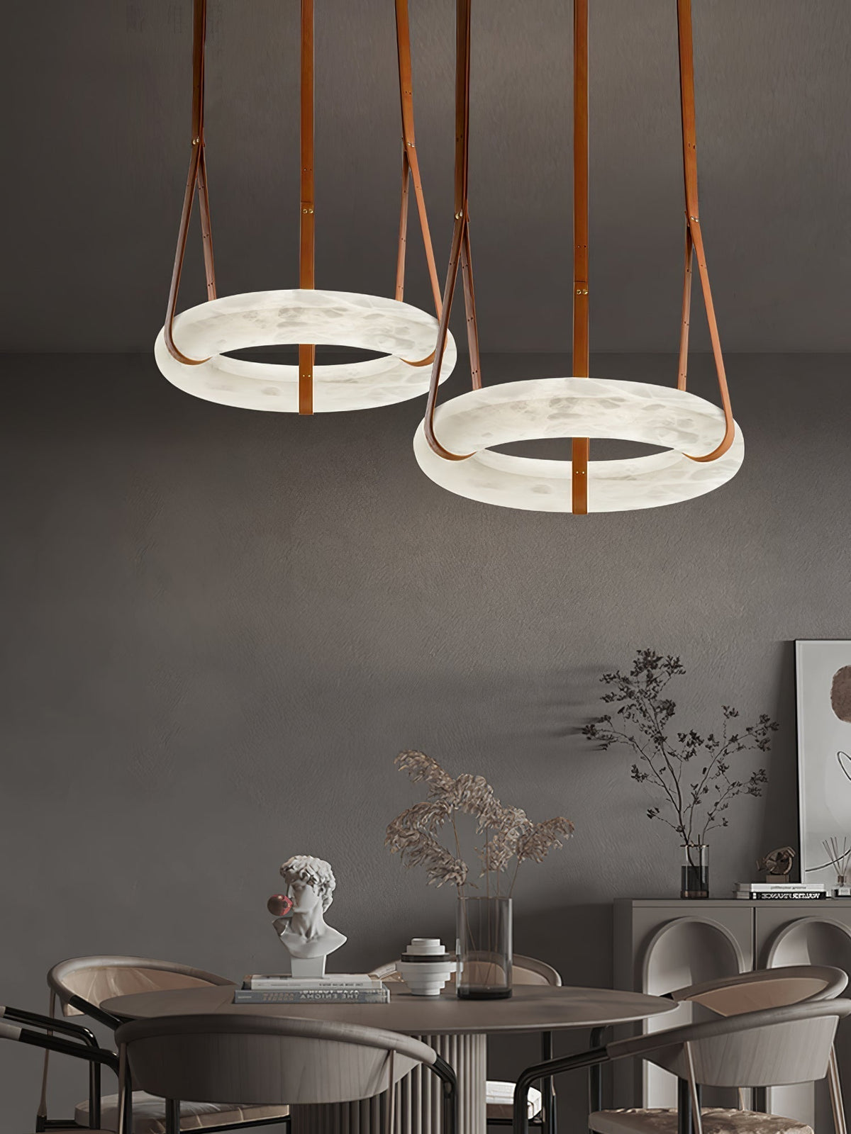 Luste Chandeliers Modernes en Albâtre - Neutralighting