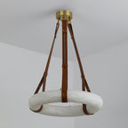 Mydorira Lustre Laiton Albâtre Élégance Premium - Neutralighting