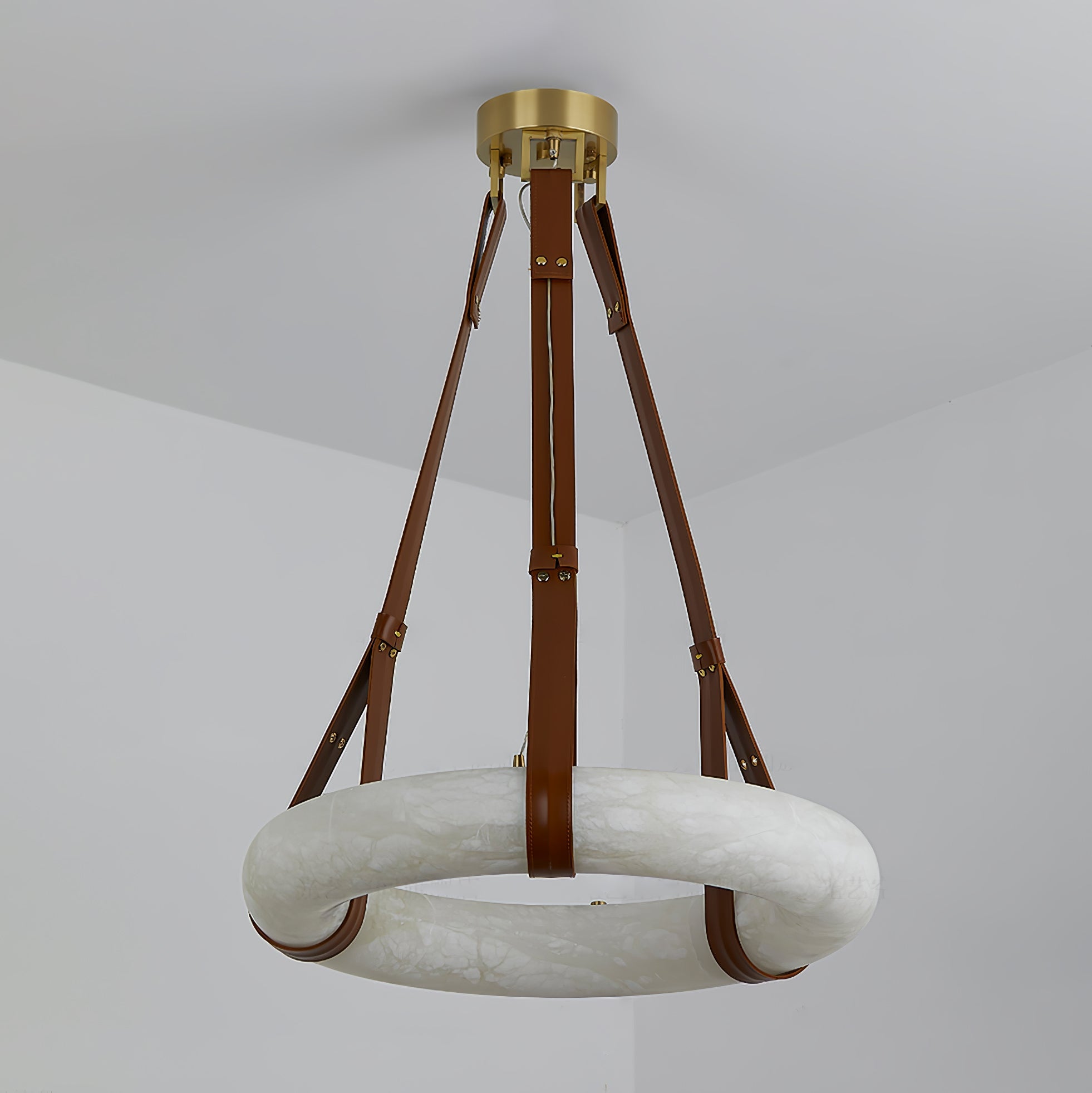 Mydorira Lustre Laiton Albâtre Élégance Premium - Neutralighting