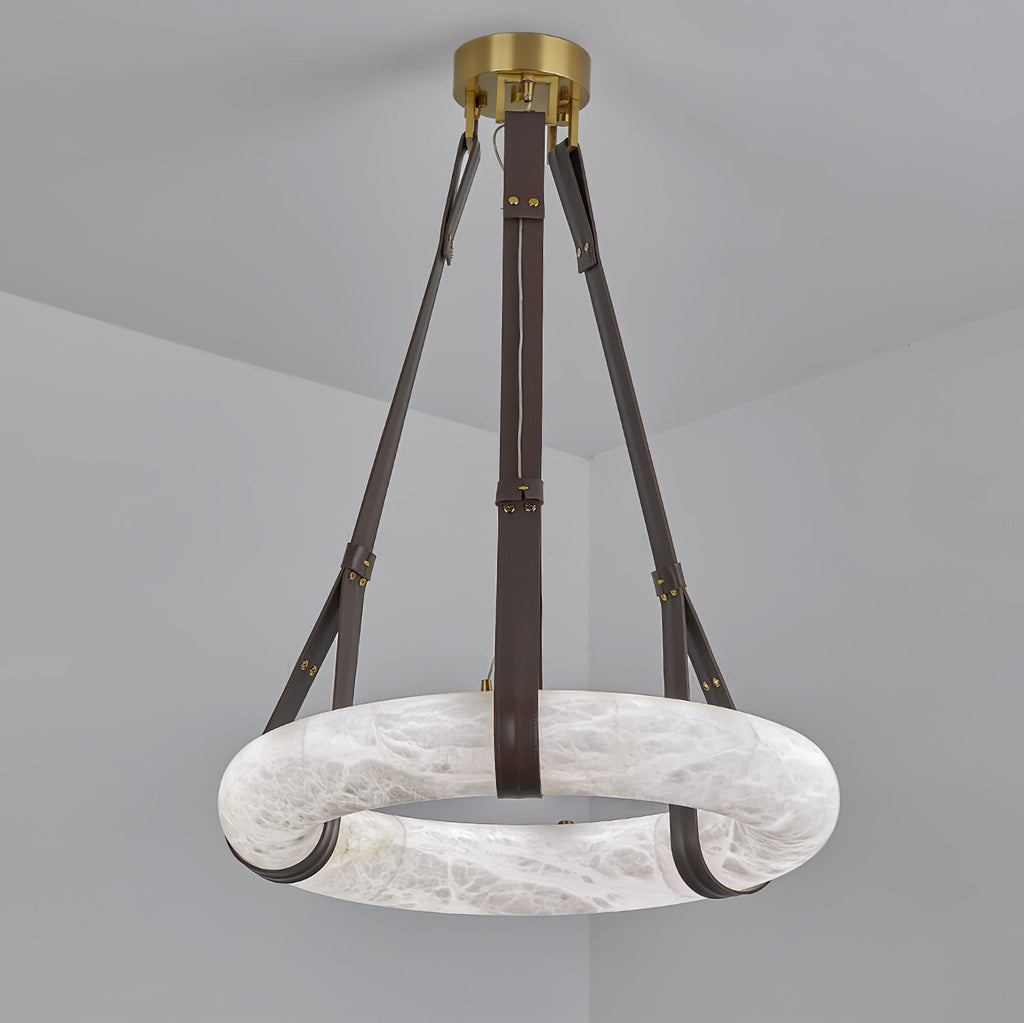 Mydorira Lustre Laiton Albâtre Élégance Premium - Neutralighting