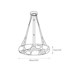 Mydorira Lustre Laiton Albâtre Élégance Premium - Neutralighting