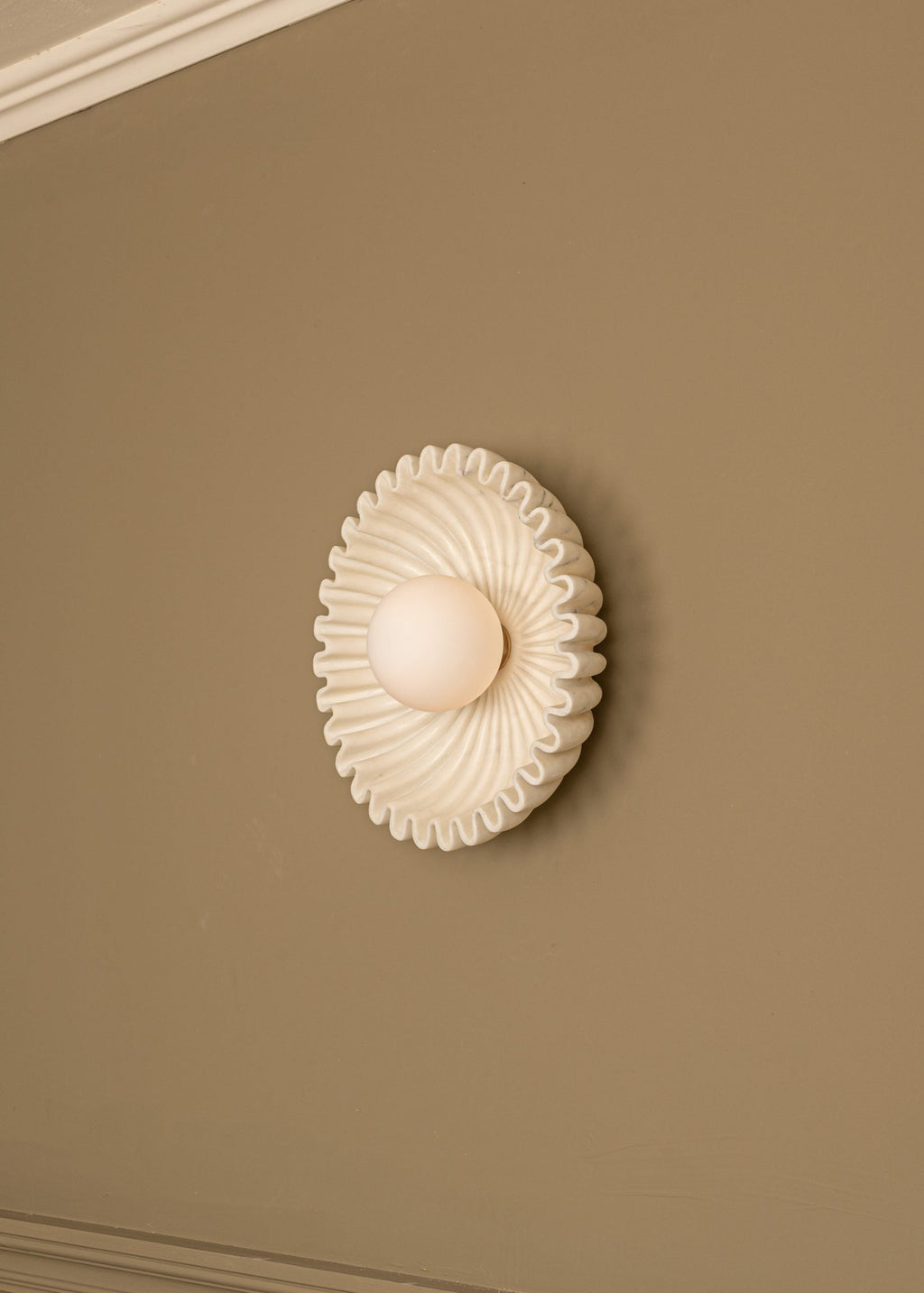 Ivvinen Applique Murale Marbre Verre Élégance Premium - Neutralighting