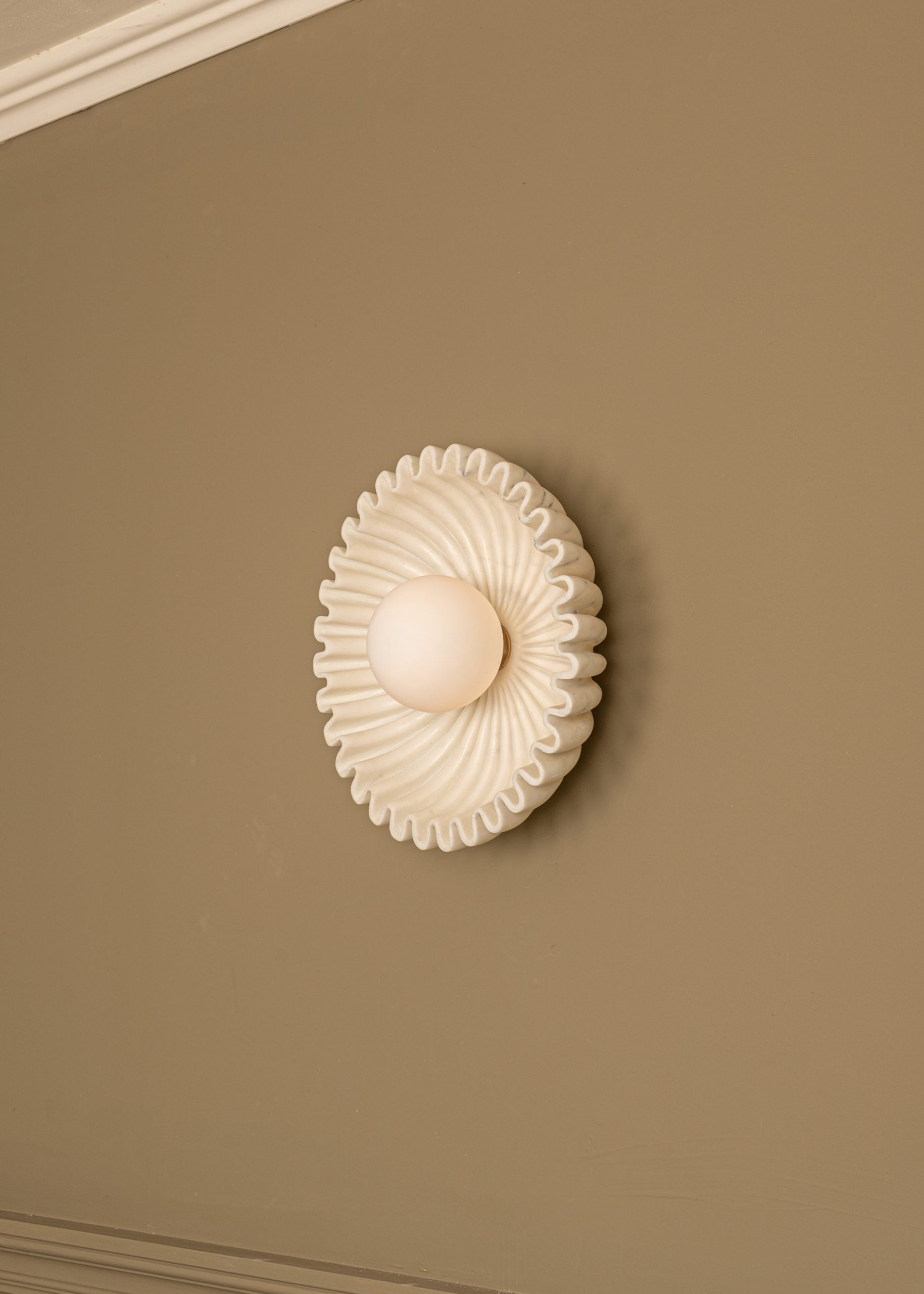 Ivvinen Applique Murale Marbre Verre Élégance Premium - Neutralighting