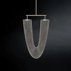 Lustra Lampe Pendante en Chaîne de Cuivre Moderne - Neutralighting