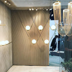 Lustra Lampe Pendante en Chaîne de Cuivre Moderne - Neutralighting