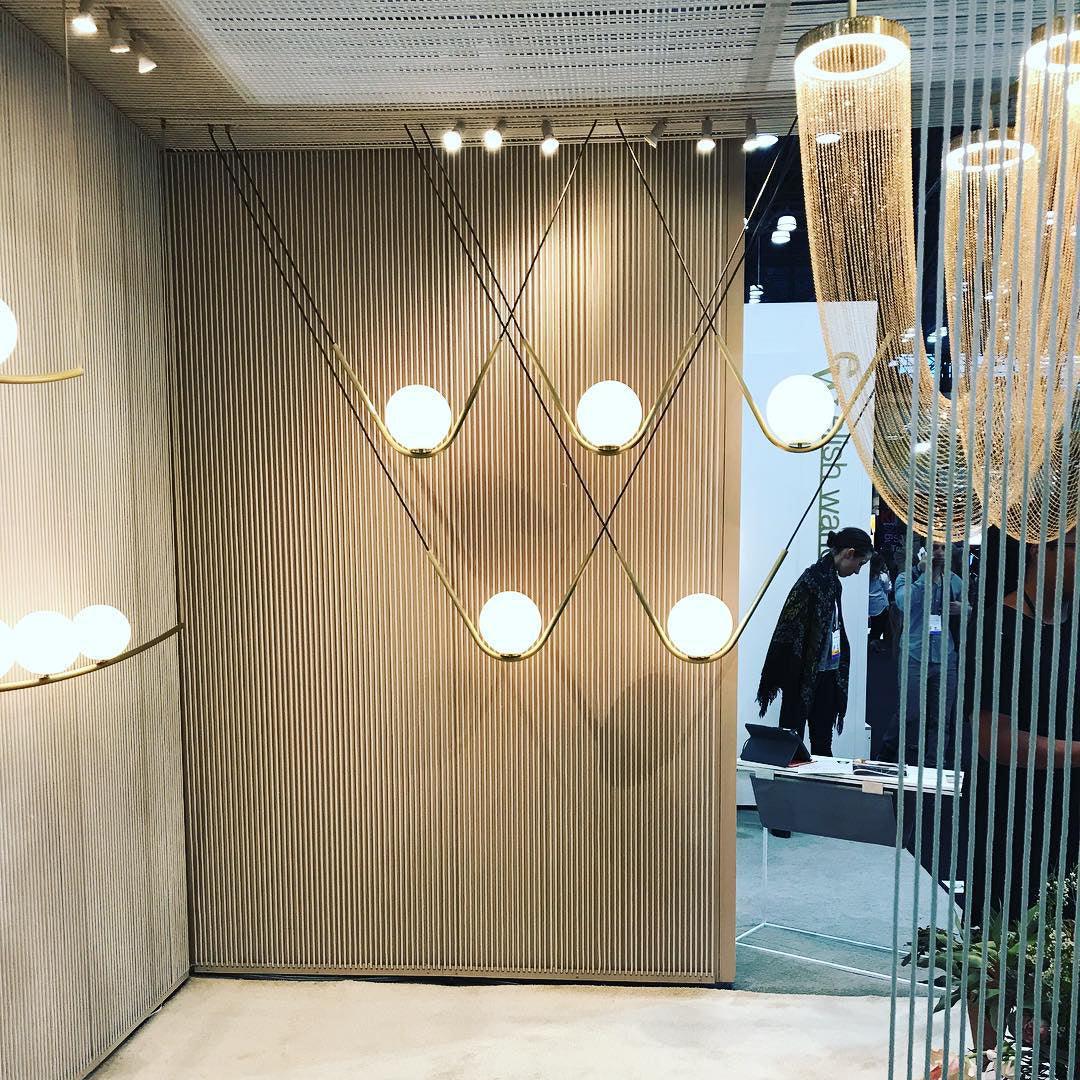 Lustra Lampe Pendante en Chaîne de Cuivre Moderne - Neutralighting