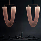 Lustra Lampe Pendante en Chaîne de Cuivre Moderne - Neutralighting