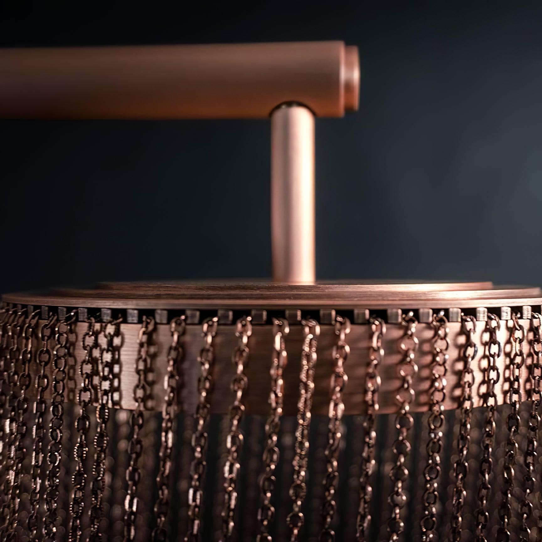 Lustra Lampe Pendante en Chaîne de Cuivre Moderne - Neutralighting