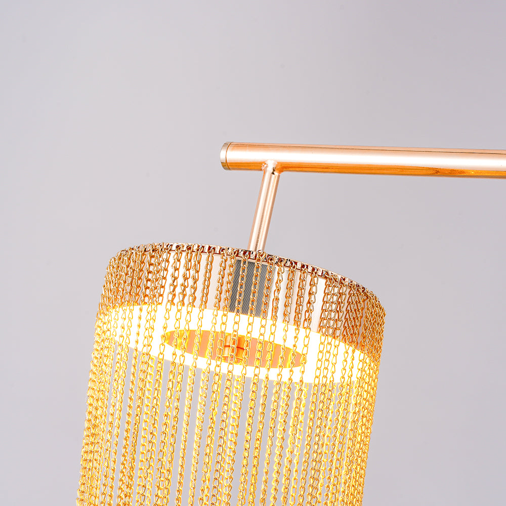 Lustra Lampe Pendante en Chaîne de Cuivre Moderne - Neutralighting