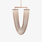 Lustra Lampe Pendante en Chaîne de Cuivre Moderne - Neutralighting