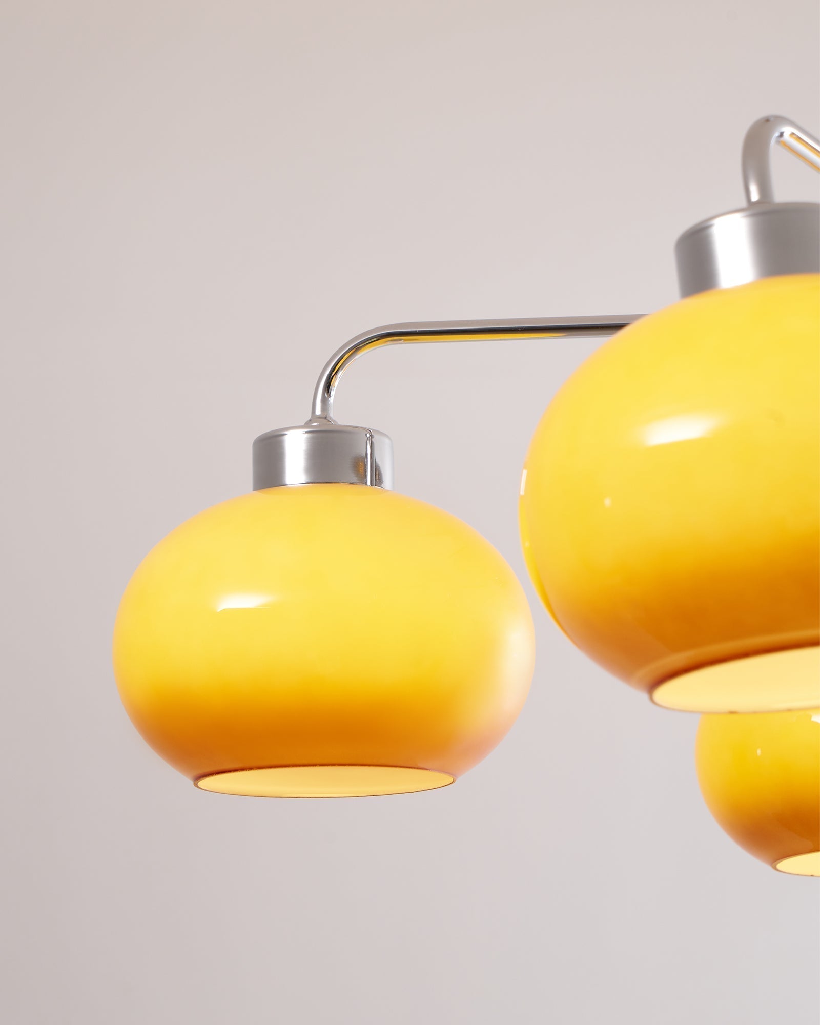 Lustra Chandelier Géométrique en Verre - Neutralighting