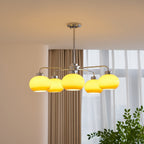 Lustra Chandelier Géométrique en Verre - Neutralighting