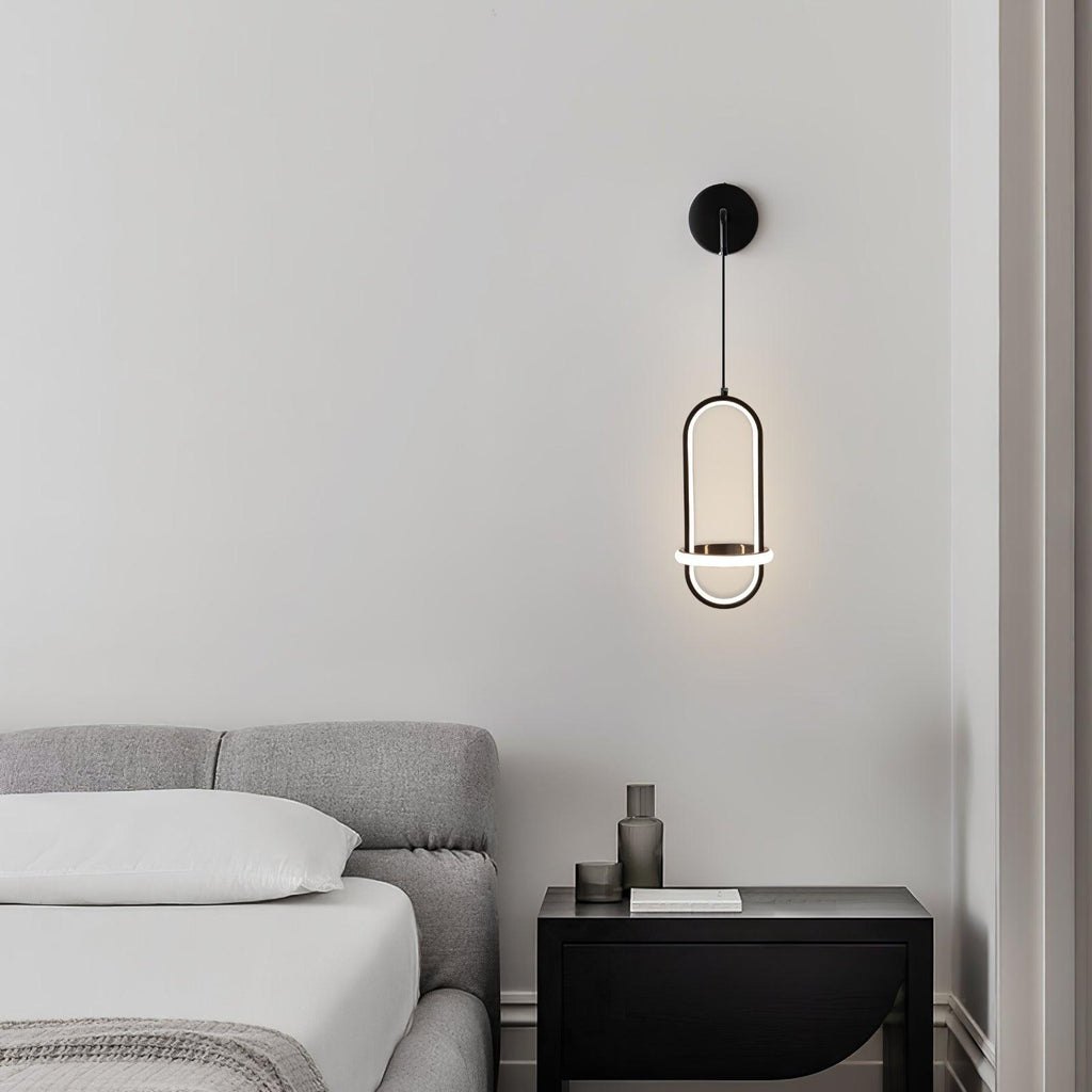 Vivianne Lampe Murale Ovale Moderne Minimaliste - Neutralighting