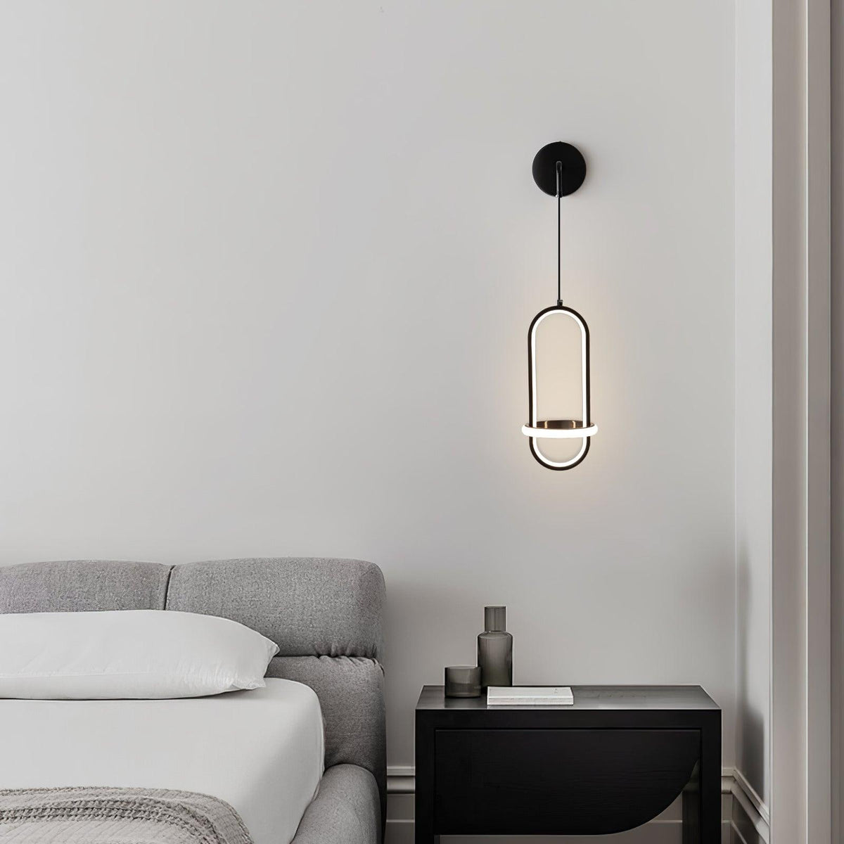 Vivianne Lampe Murale Ovale Moderne Minimaliste - Neutralighting